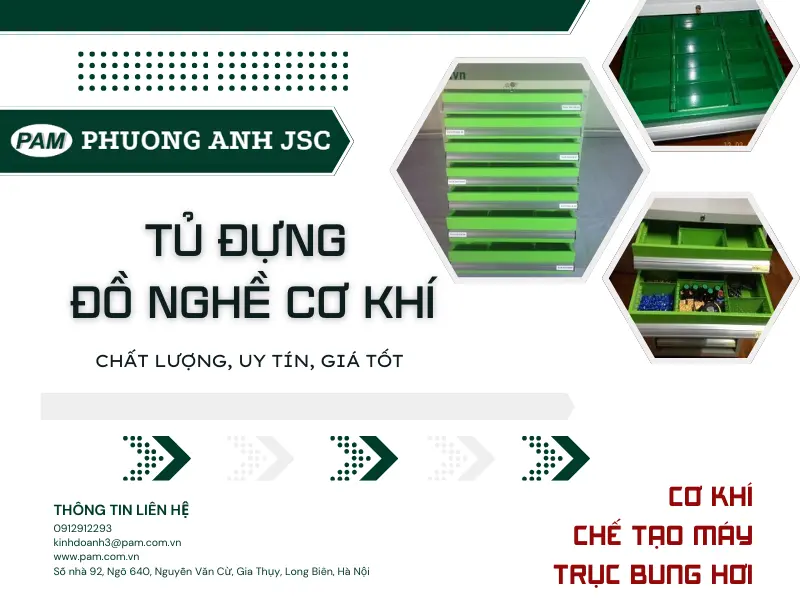 Tủ Đựng Đồ Nghề Cơ Khí Chất Lượng, Uy Tín, Giá Tốt 