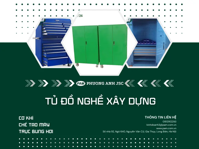Tủ Đựng Đồ Nghề Xây Dựng Đảm Bảo Chất Lượng, Uy Tín, Giá Rẻ