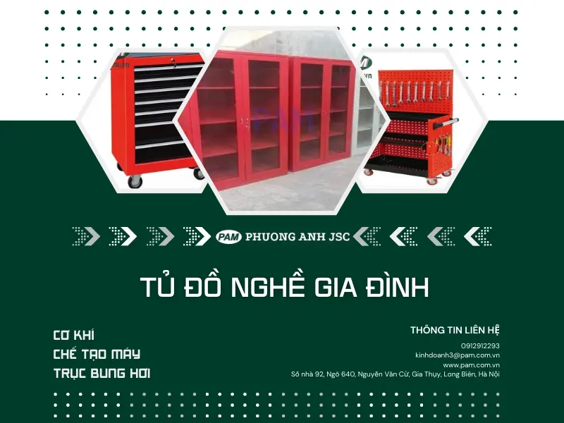 Tủ Đựng Đồ Nghề Gia Đình Tiện Lợi, Chất Lượng Đảm Bảo