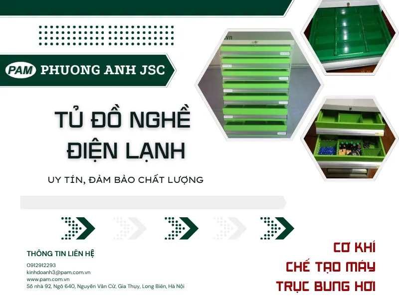 Tủ Đựng Đồ Nghề Điện Lạnh Uy Tín, Đảm Bảo Chất Lượng 